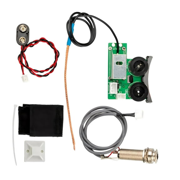 VT1 Acoustic Guitar Pickup Systems With Mic Rhythm Board Tuner Piezo Pickup Equalizers Systems Tail Nails Pickup Enduring