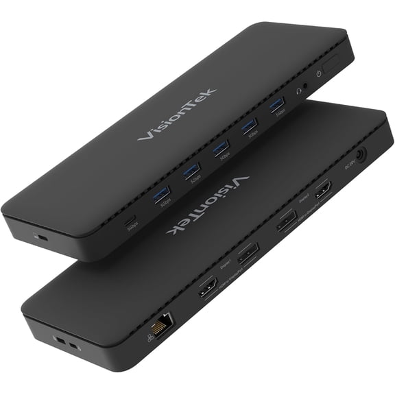 VT4600DL Universal Dual 4K Docking Station 100W Charging (USB-A USB-C)