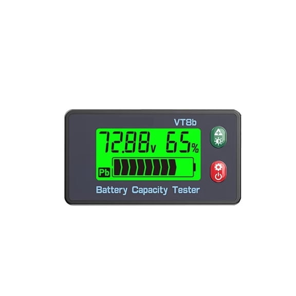 VT8b 8-120V Battery Capacity Indicator, Voltmeter for Lithium & LiFePO4 Systems