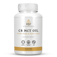 thumbnail image 1 of VTC VitaTradingCo. C8 MCT Oil Capsules | Naturally Derived Caprylic C8 Supplement | Coconut Oil Pills | Sustained Energy | Keto Friendly, Non GMO | 100 Softgels, 1 of 2