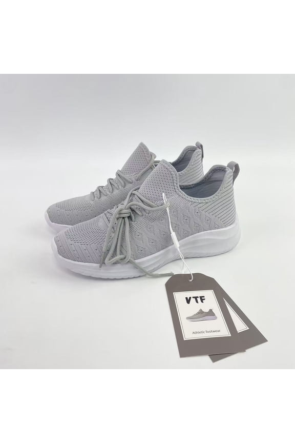 Athletic footwear,Slow Man Womens Walking Tennis Shoes Fashion Slip on Comfortable Lightweight Memory Foam Athletic Casual Sneakers for Running Gym Workout Nurse - size 9.5