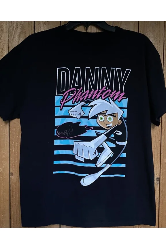 VTG Danny Phantom black T-SHIRT short sleeve All sizes S-5XL XB82 | eBay