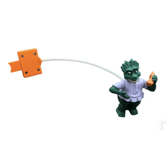 VTG Disney Toy 90s TV Show The Dinosaurs sinclairs charlene Figure CAKE TOOPER FIGURINE RARE