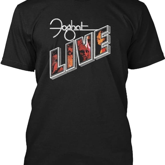 VTG Foghat band Black T-shirt Unisex cotton Tee all sizes S-5Xl NI264