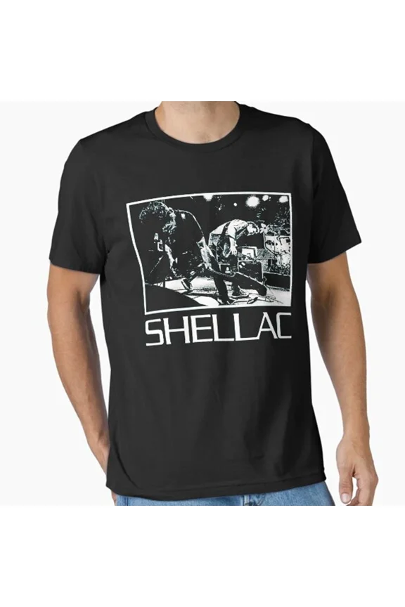 VTG Shellac Shirt shirt black T-shirt Unisex tee All sizes S-5Xl