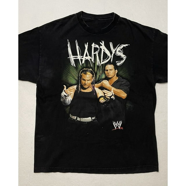 VTG The Hardy Boyz black T-shirt short sleeve All sizes XX448