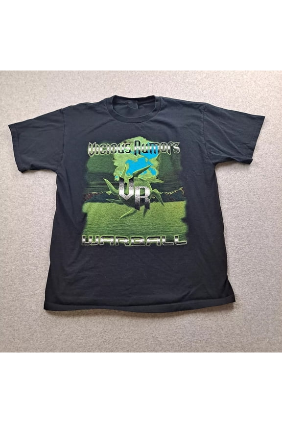VTG Vicious Rumors Tshirt 1side black color heavy cotton