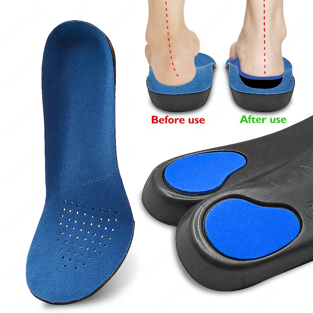 VTHRA Arch Support Shoe Inserts Orthotics Insoles for Pain Relief