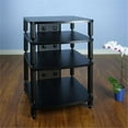 thumbnail image 1 of VTI Manufacturing 34444 4 Black Poles 4 Black Shelf Professional Rack, 1 of 1