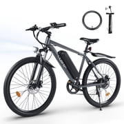 VTOKW 26" Electric Bike for Adults, 500W Ebike with 36V 10.4Ah Battery, 20MPH Electric Bicycles, E-bike for Adults, E Bike UL2849
