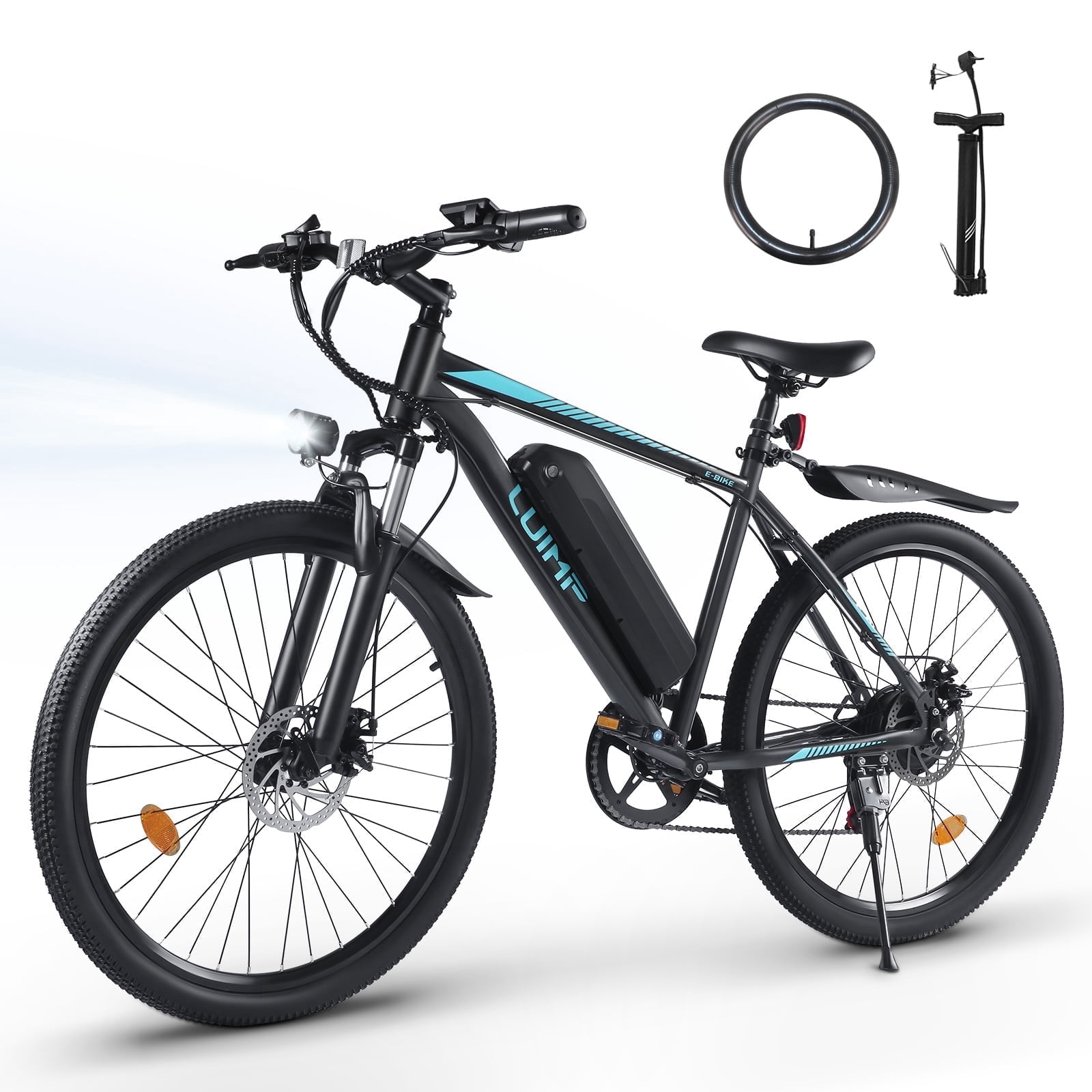 VTOKW 26" Electric Bike for Adults, 500W Ebike with 36V 10.4Ah Battery, 20MPH Electric Bicycles, E-bike for Adults, E Bike UL2849
