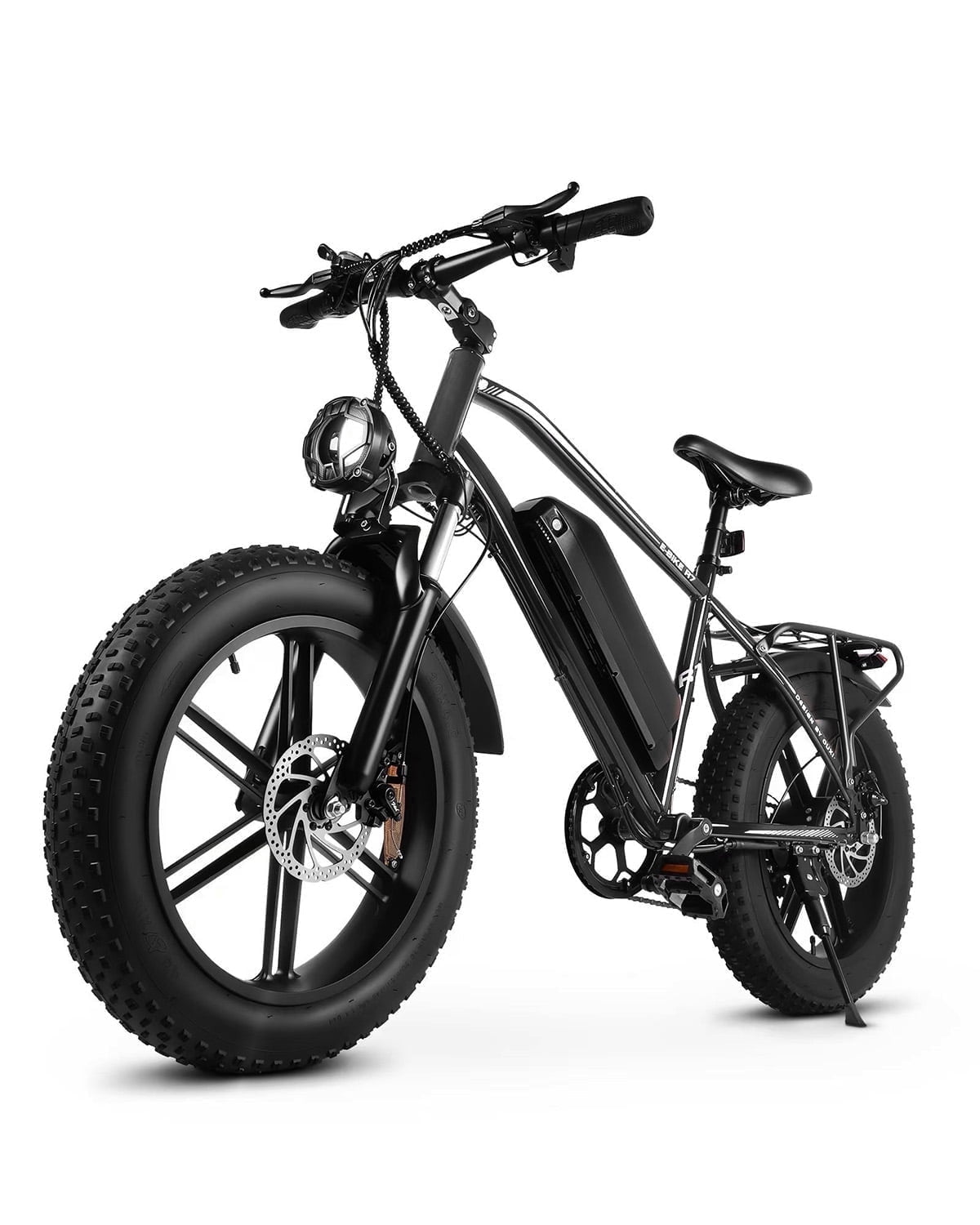 VTOKW Electric Bike, Peak 1000W Electric Bicycles for Adults, 20X4.0" Fat Tire Ebike, 48V/13AH Battery, 25MPH E-Mountain Bike for Cycling & Off-Road, 7-Speed Front Suspension Ebike for Adults UL2849