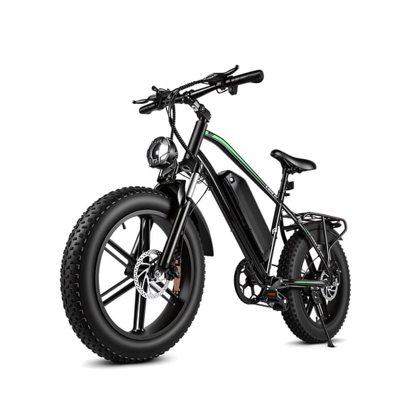 VTOKW Electric Bike, Peak 1000W Electric Bicycles for Adults, 20X4.0" Fat Tire Ebike, 48V/13AH Battery, 25MPH E-Mountain Bike for Cycling & Off-Road, 7-Speed Front Suspension Ebike for Adults UL2849