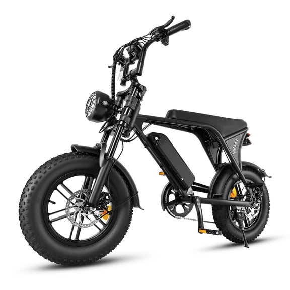 VTOKW Electric Bike for Adults, 500W Electric Bicycles with 36V 10.4Ah Battery, 16" Fat Tire Ebike, 20MPH E-Bike, E Bike for Adults UL2849