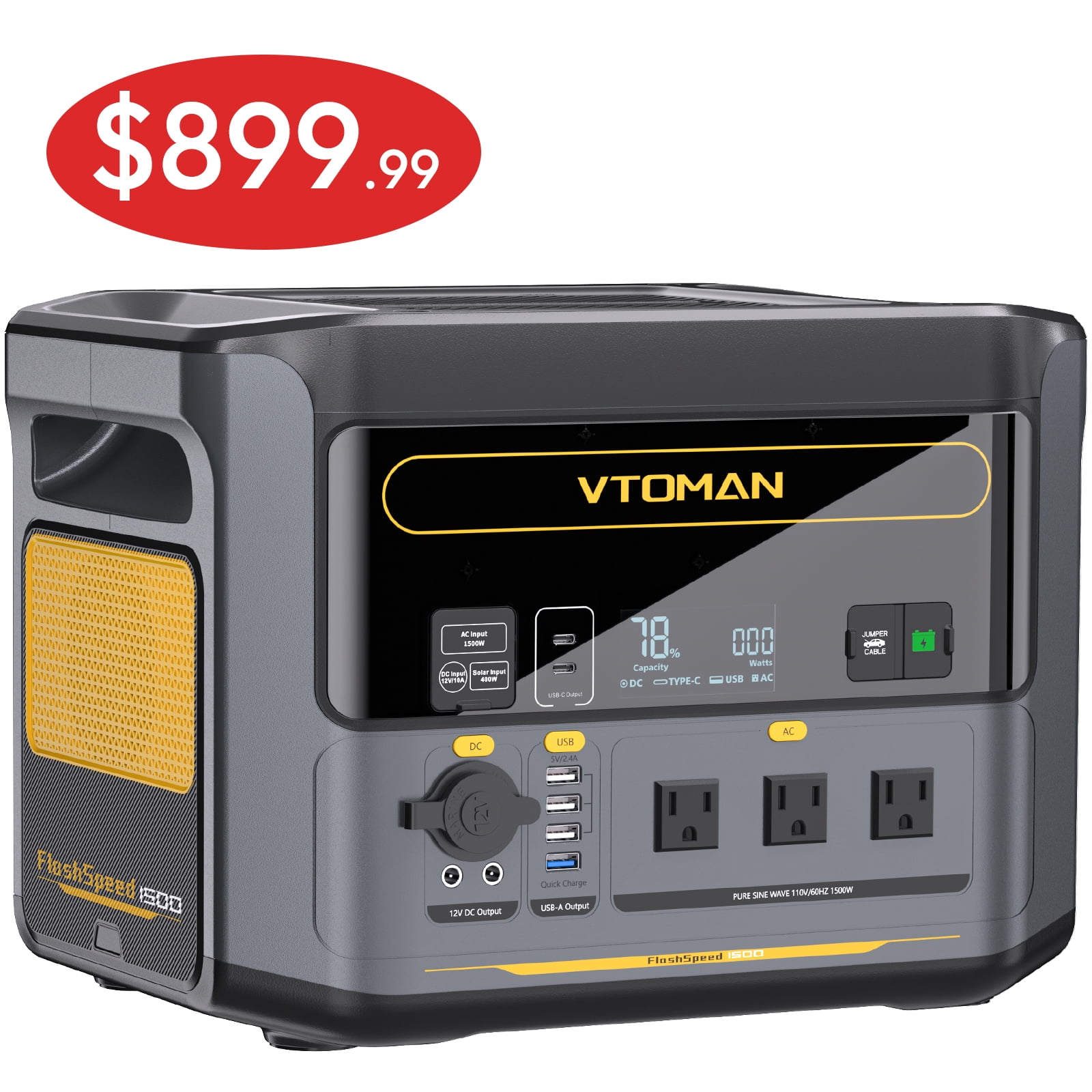 Review: VTOMAN FlashSpeed 1500 Portable Power Station