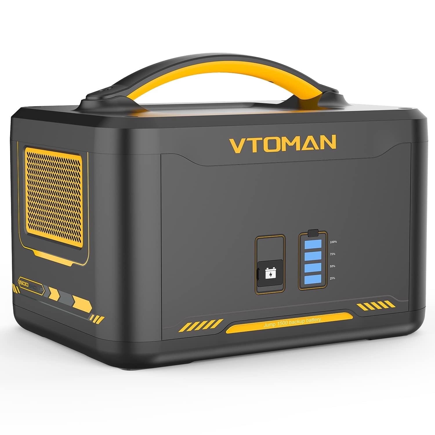 VTOMAN 1548Wh Power Station Extra Battery  for Jump 1000/1500X/1800,High-power Camping&Home LiFePO4 Backup Expansion Battery