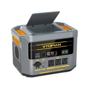 VTOMAN FlashSpeed 2400 Portable Power Station 2400W, 1408Wh LiFePO43200W Peak, 58 Min Full Charge, Solar Generator for Home Backup, Camping & RVs Solar Panel Optional
