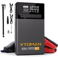 thumbnail image 1 of VTOMAN X7 Jump Starter with Air Compressor 4250A Portable Car Starter with 160PSI Digital Tire Inflator,12V Lithium Battery Charger Booster Box with Type-C Quick Charge (Up 10L Gas/10L Diesel Engine), 1 of 7