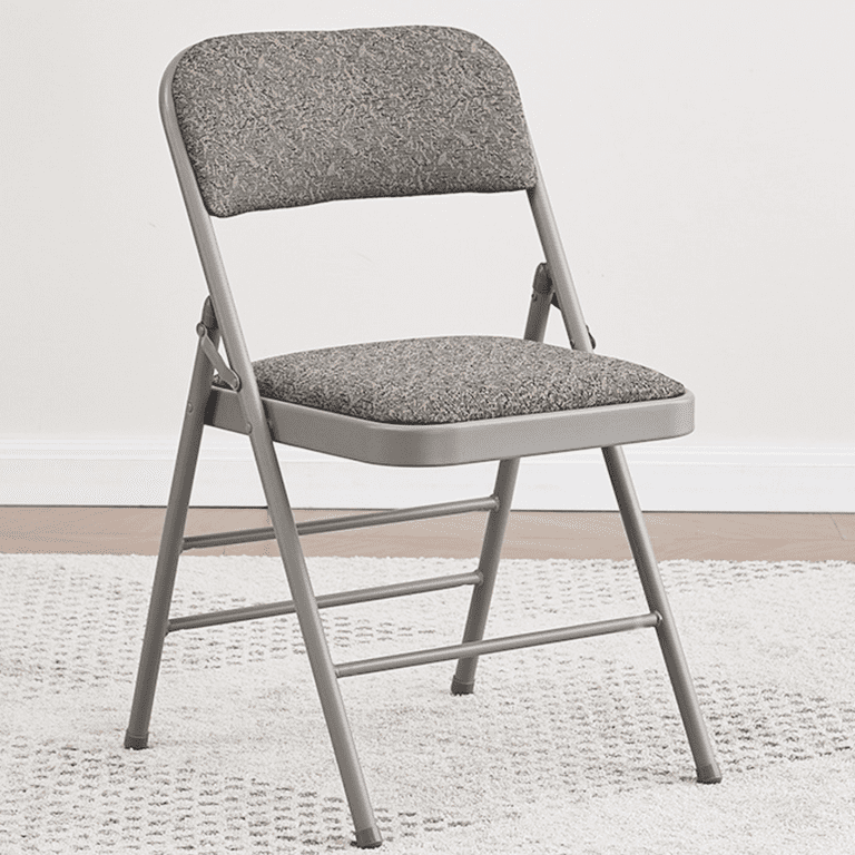Grey fold up chairs discount