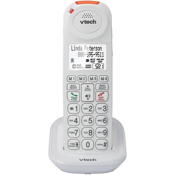 VTSN5107 Amplified Accessory Handset with Big Buttons & Display