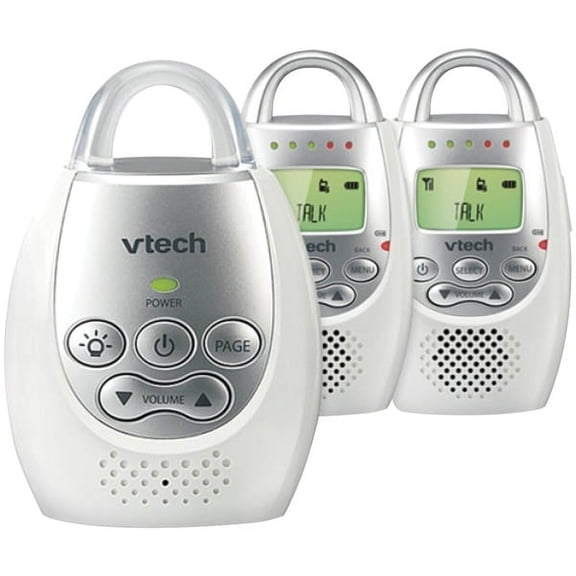 VTech 2 Parent Unit Digital Audio Monitor with Night Light (DM221-2)