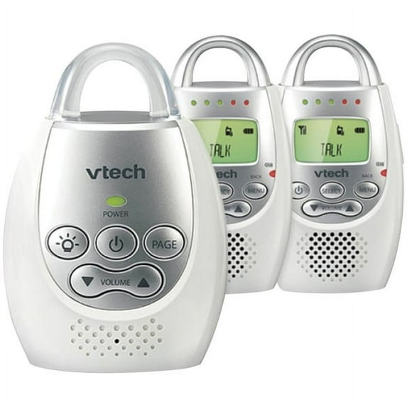 VTech 2 Parent Unit Digital Audio Monitor with Night Light (DM221-2)