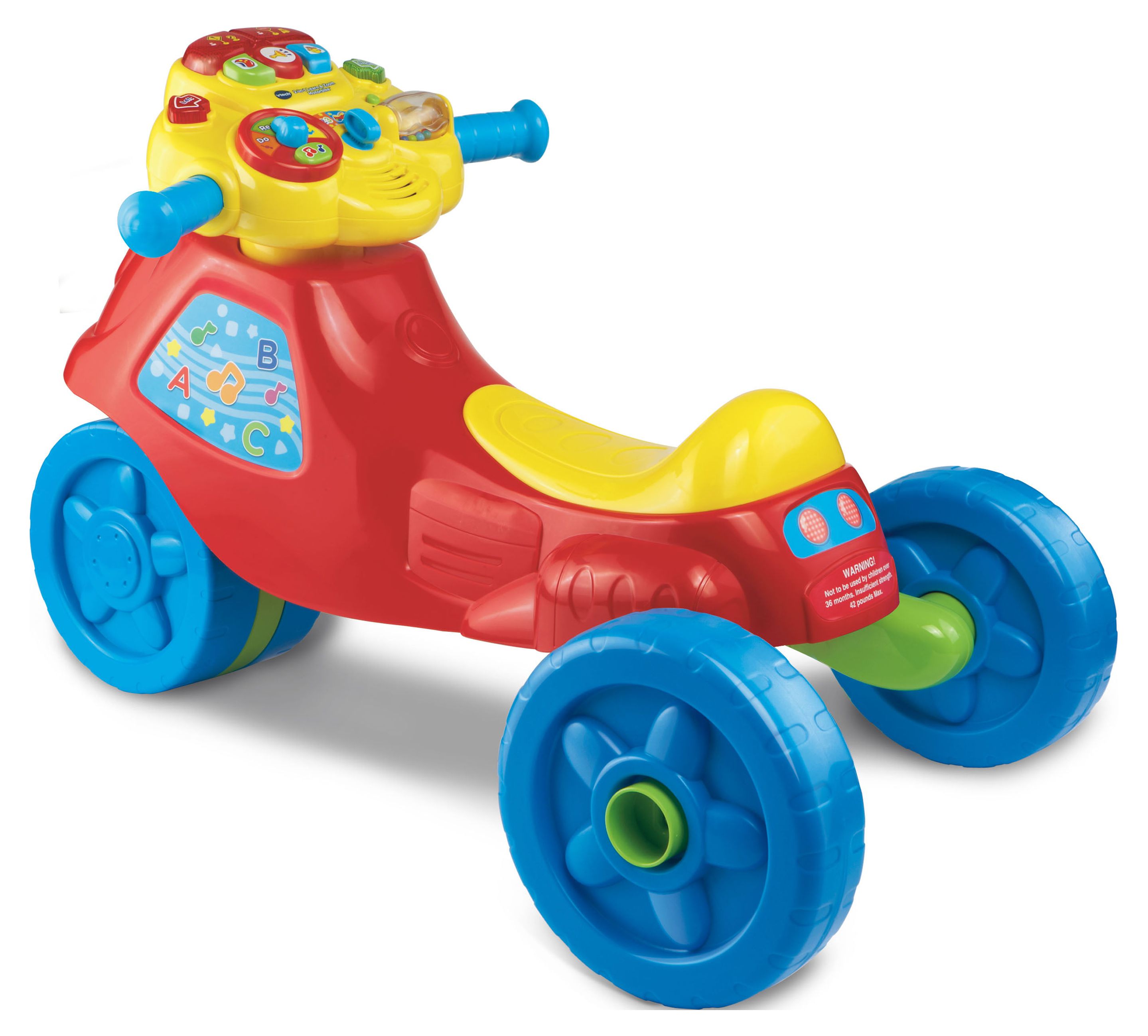 Brandclub VTech 2 in 1 Learn Zoom Motorbike Riding Toy For 1 Year Old