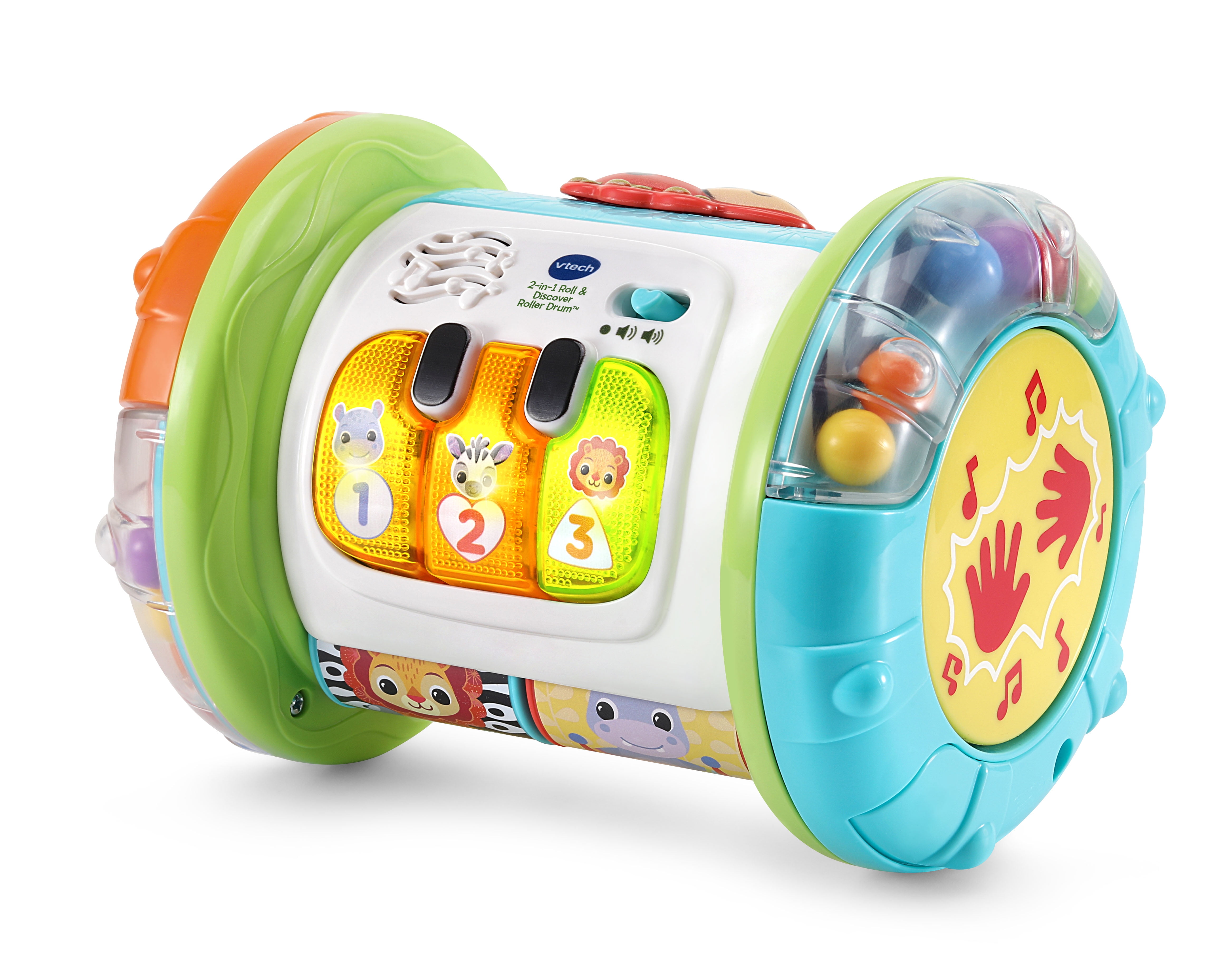 Vtech 2-in-1 Roll & Discover Roller Drum for Babies, Walmart Exclusive