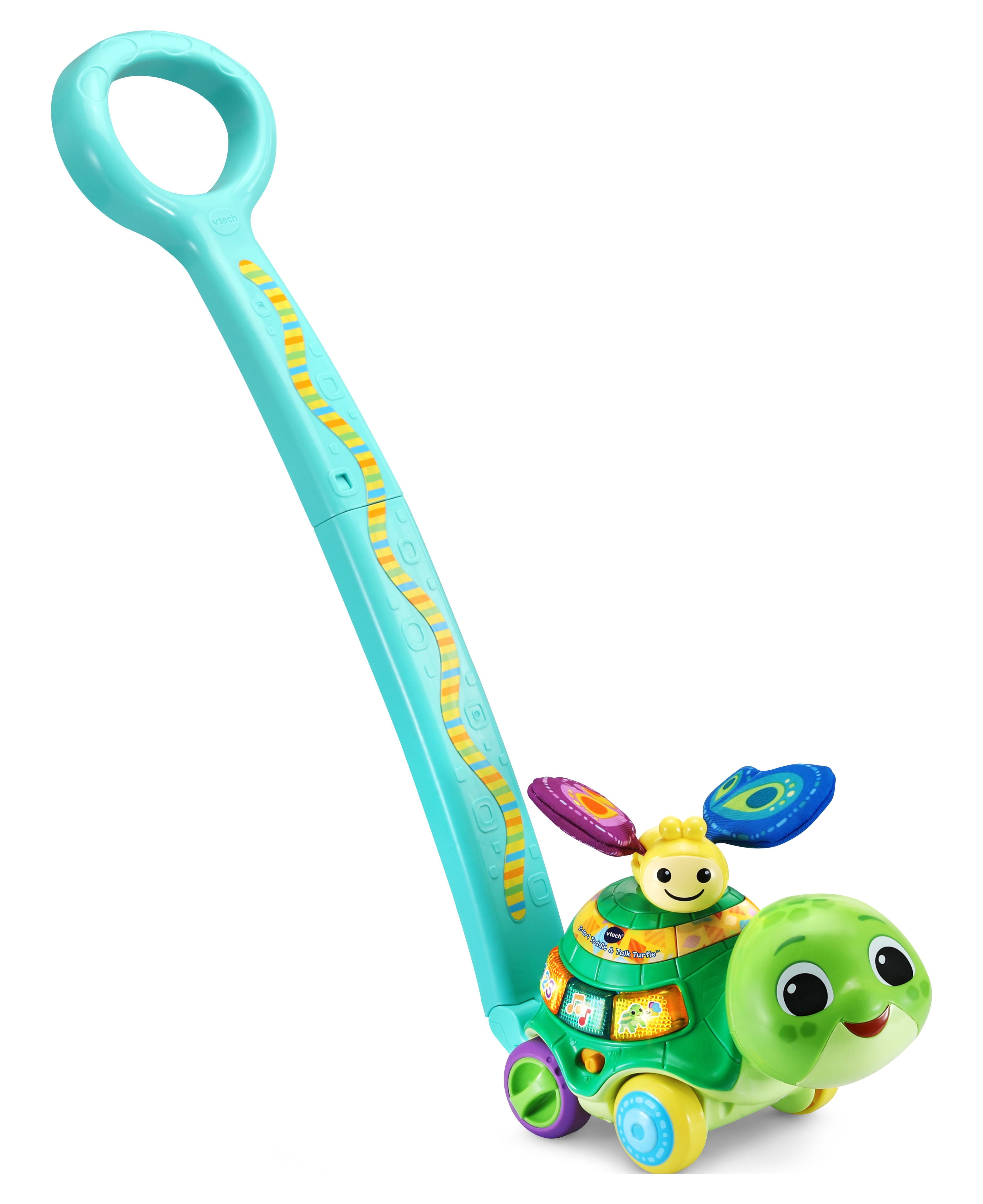 VTech® 2-in-1 Toddle & Talk Turtle™ Interactive Push Toy for Toddlers, 12-36 Months - image 1 of 4