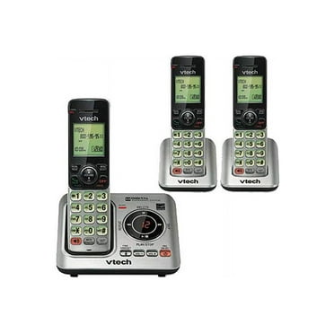 VTech 3 Handset Cordless Pone with Answering System, CS6629-3