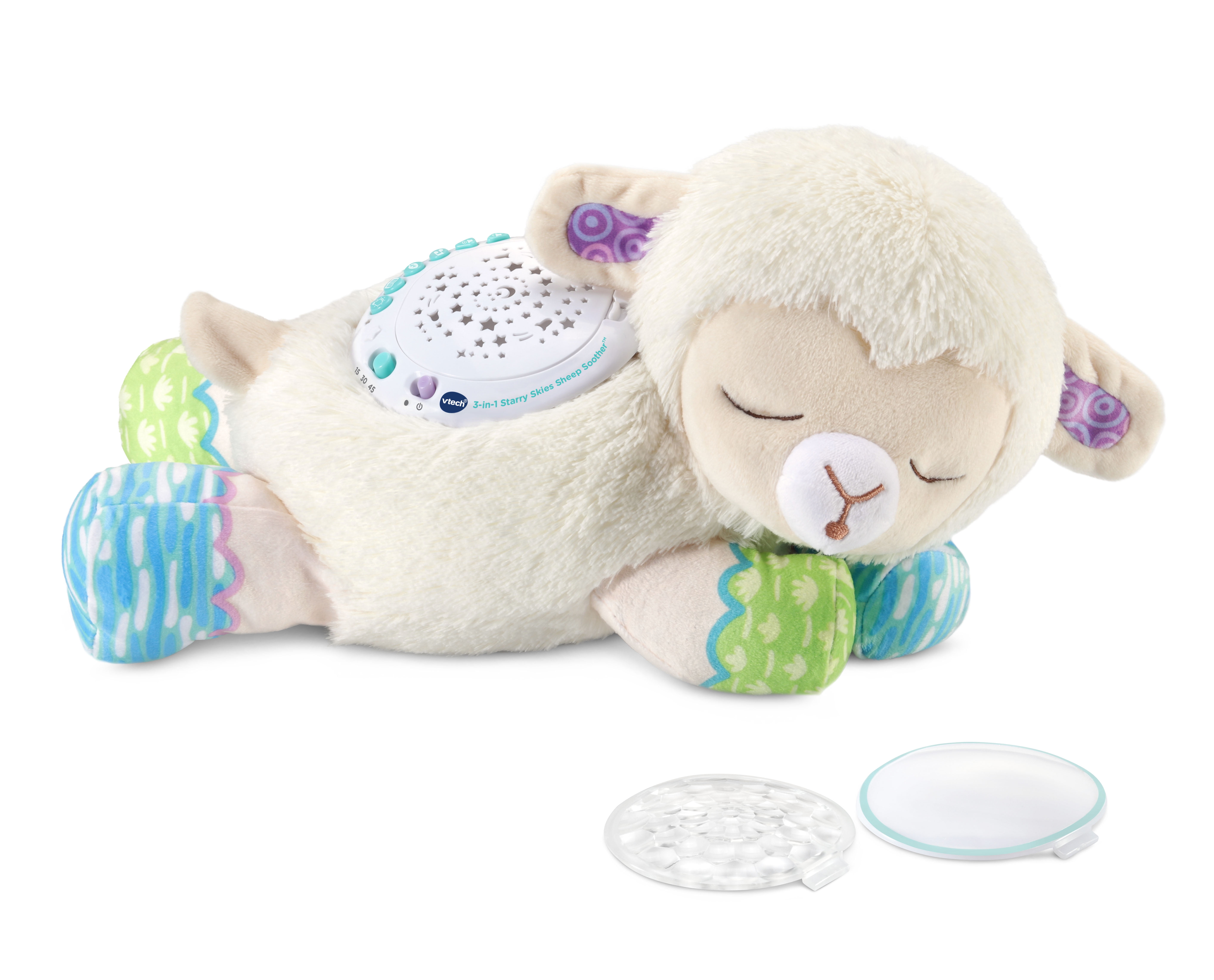 3-Pack Cuddly Sheep Organic Sleep 'N Plays