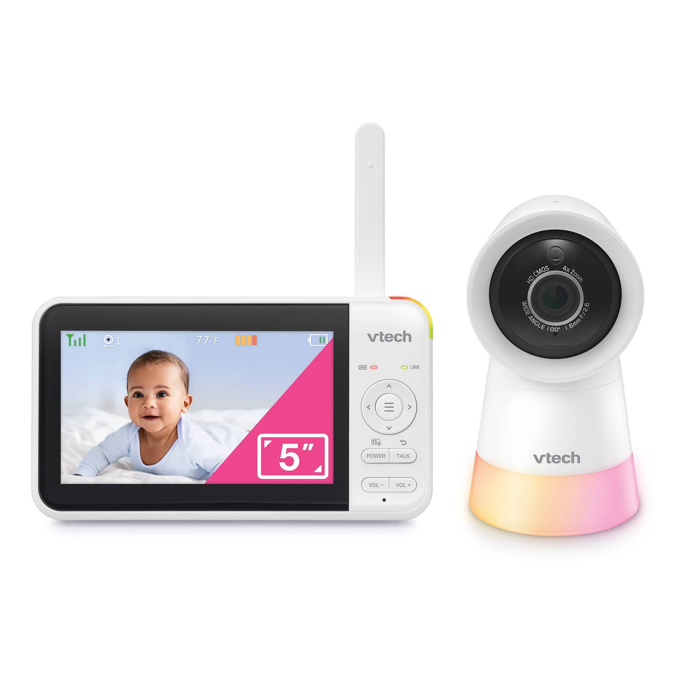 VTech 5" Pan & Tilt Video Baby Monitor"