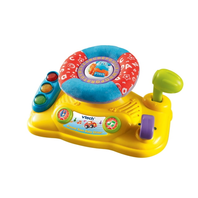 VTech Around Town Baby Driver With Turning Wheel and Gear Shifter
