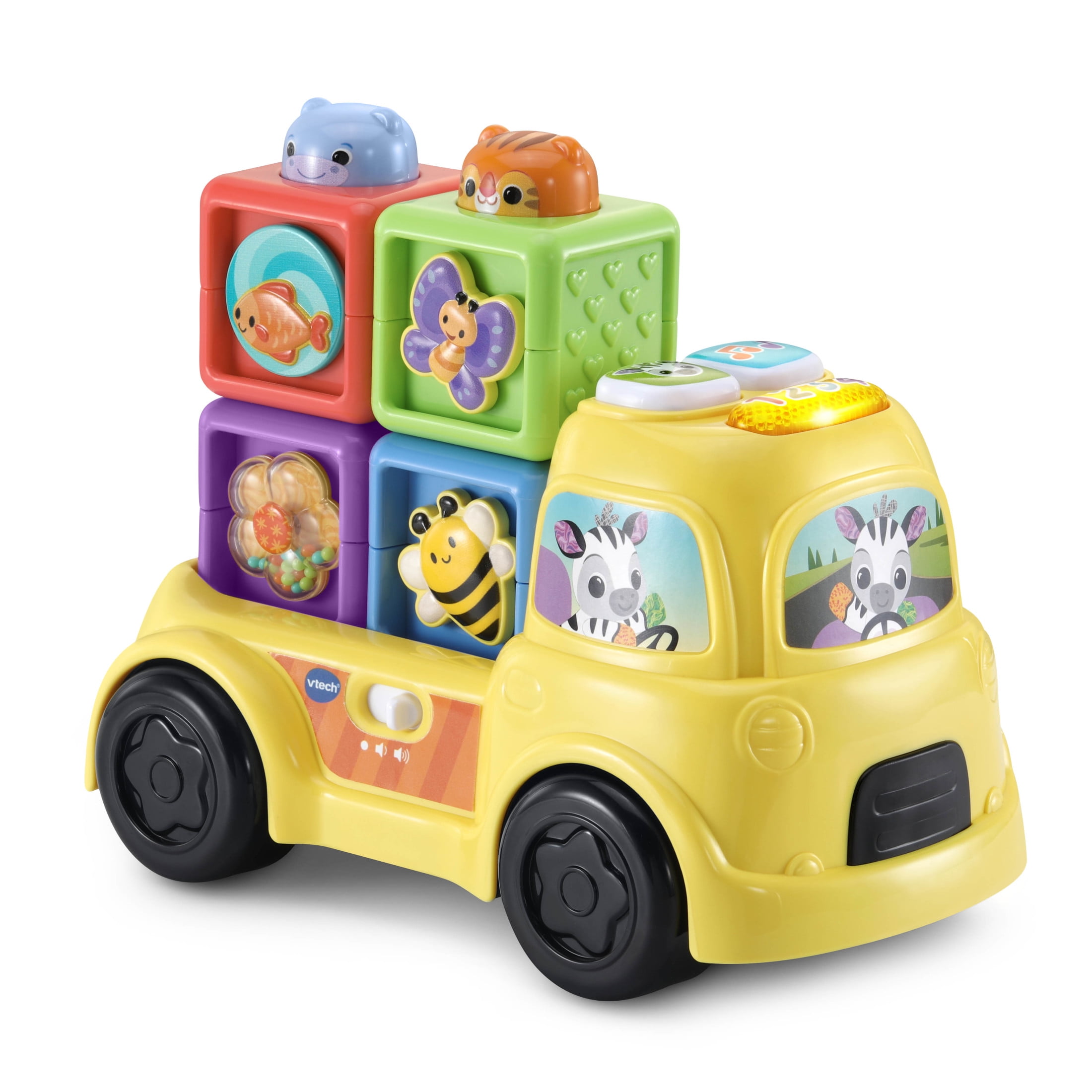 VTech Baby Beep & Go Blocks with Accessories, Baby and Toddler Toys - Walmart.com