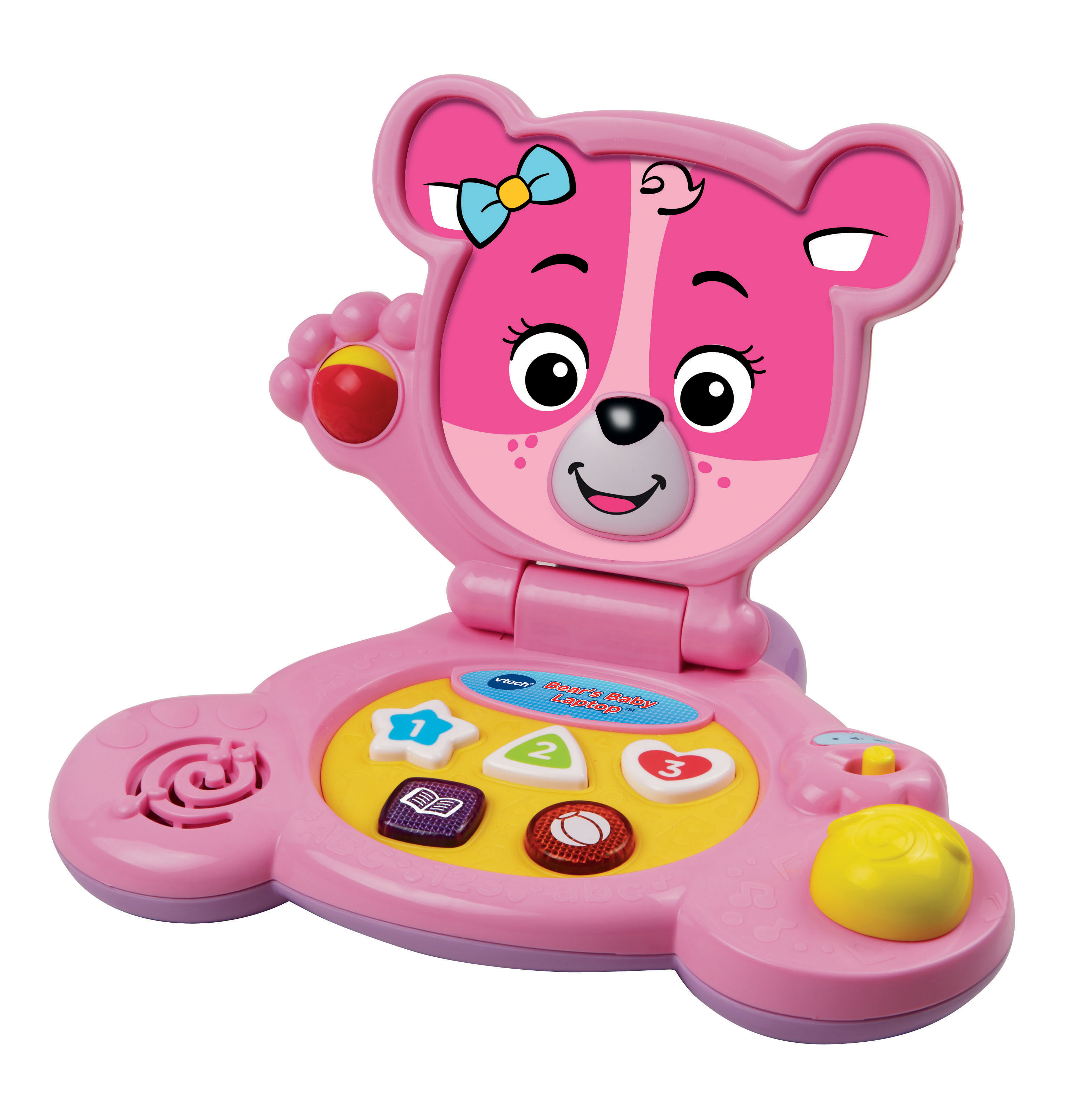 VTech Bear's Baby Laptop - Pink - image 1 of 3