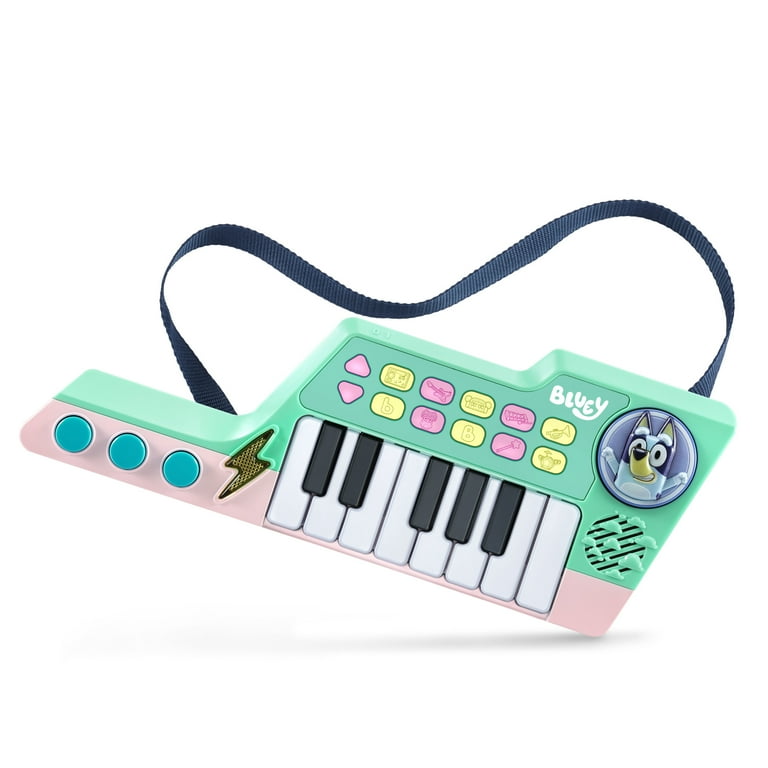 Bluey, Keytar with Accessories, Model Not Specified, For Ages 3-6
