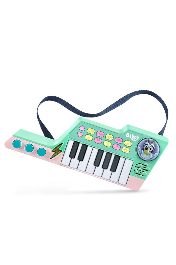 VTech Bluey Bluey's Keytar with Accessories, Baby and Toddler Toys