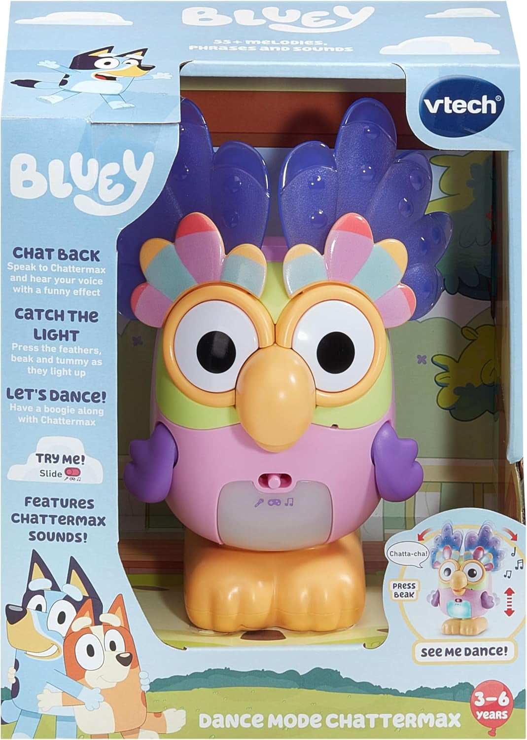 VTech Bluey Dance Mode CHATTERMAX