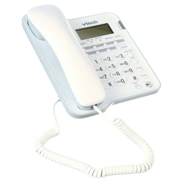 VTech CD1153 Landline Telephone, Corded Speakerphone with Caller