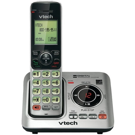Vtech® Dect 6.0 Expandable Speakerphone With Caller Id & Call Waiting (single-handset System)