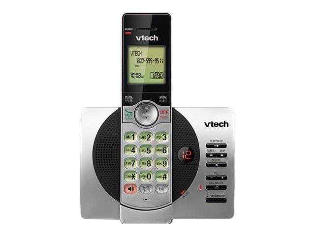 VTech CS6929 - Cordless phone - answering system with caller ID/call waiting - DECT 6.0 - 3-way call capability