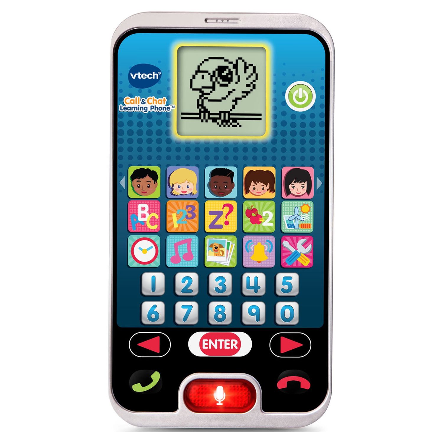 VTech Call and Chat Learning Phone, Pretend Play Toy Phone for Toddlers - image 1 of 7