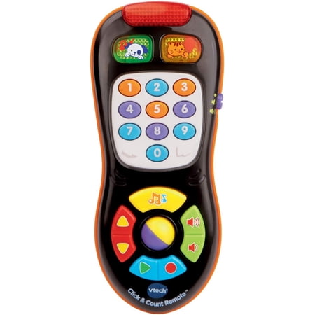 VTech Click and Count Remote, Black 6.7 x 1.38 x 2.96 inches