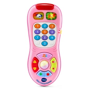 VTech Click and Count Remote With Nine Pretend Channels, Pink