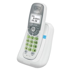 VTech Cordless Accessory Handset with Caller ID & Call Waiting for CS6619, CS6629, CS6648 and CS6649 Series Phones, Black & Silver, CS6609