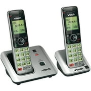 VTech DECT 6.0 2-Handset Cordless Expandable Speakerphone with Caller ID , VTCS6619-2