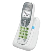 VTech DECT 6.0 Amplified Expandable Big Button Phone with Answering System & Smart Call Blocker, White, SN5127