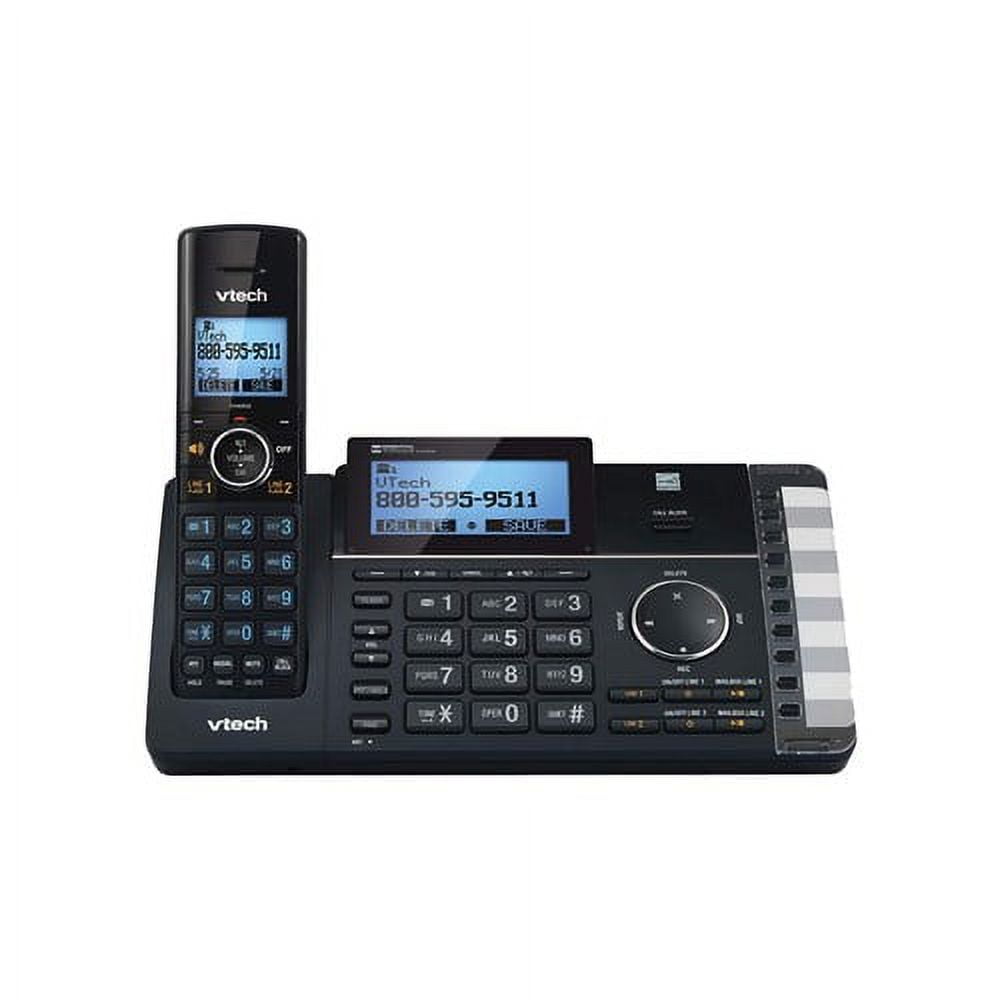 VTech DS6151 DECT 6.0 Expandable 2-Line Cordless Phone with
