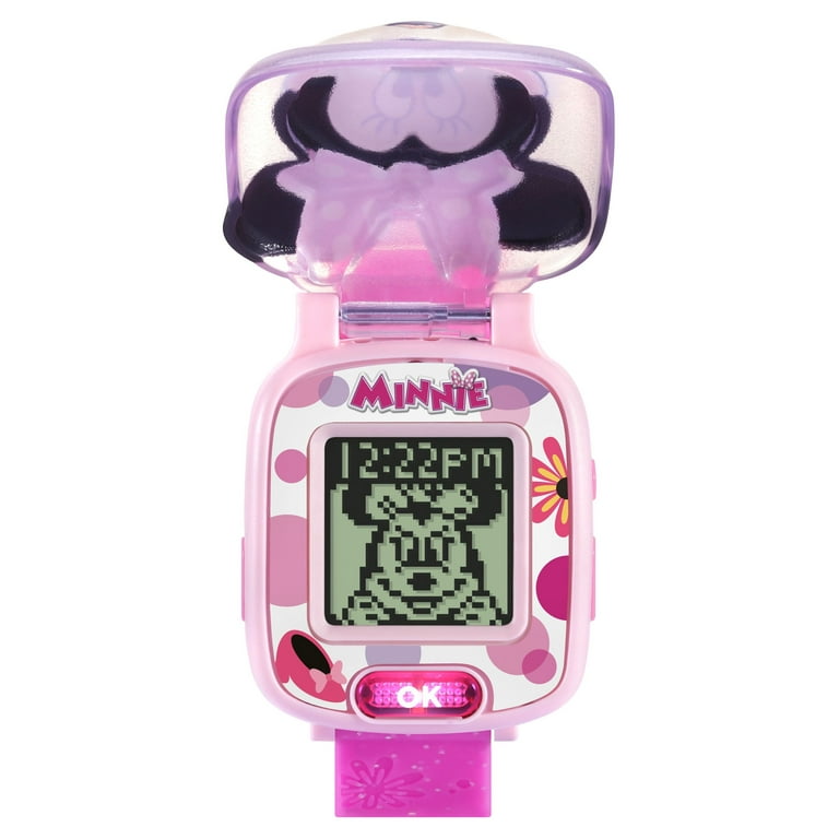 Digital minnie store mouse watch