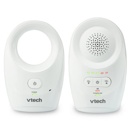 VTech Enhanced Range Digital Audio Baby Monitor with 1 Parent Unit, DM1111, White